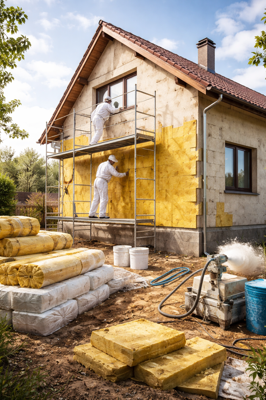 Профессиональное утепление домов в Ростове-на-Дону — тепло, надежность, экономия