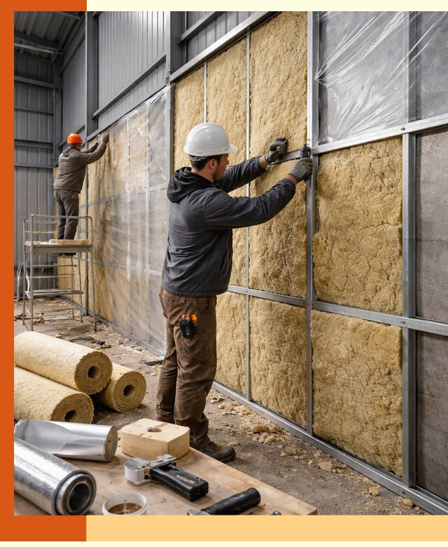 Утепление ангара в Ростове-на-Дону — профессиональная теплоизоляция помещений