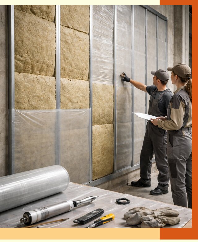 Утепление склада химсырья в Ростове-на-Дону от 4693 руб. под ключ | ТепломастерРст