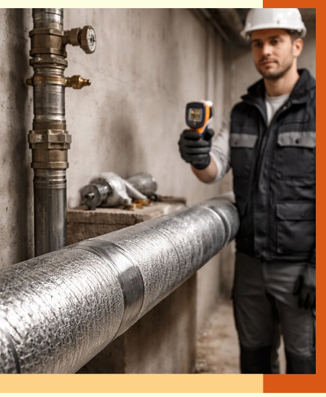 Утепление труб водоснабжения в Ростове-на-Дону от 8865 руб. за м² — услуги ТепломастерРст