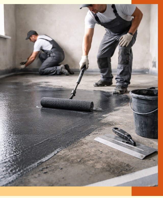 Профессиональная гидроизоляция пола в Ростове-на-Дону от 8865 руб. под ключ | ТепломастерРст