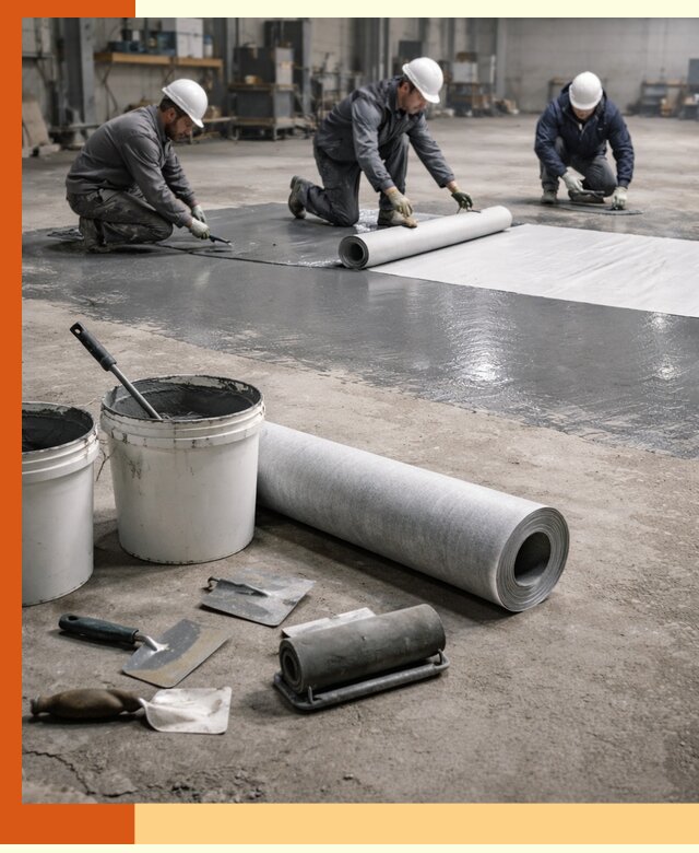 Гидроизоляция промышленного пола в Ростове-на-Дону — защита и долговечность